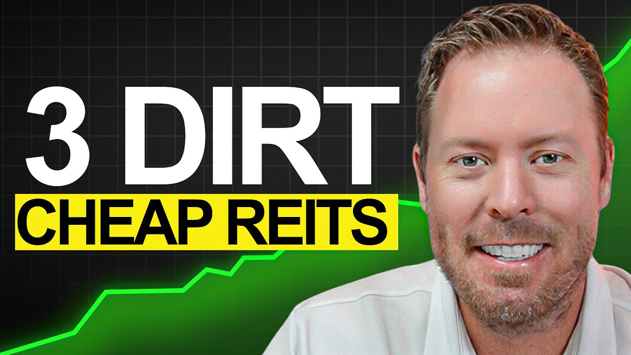 3 CHEAP REITs to BUY