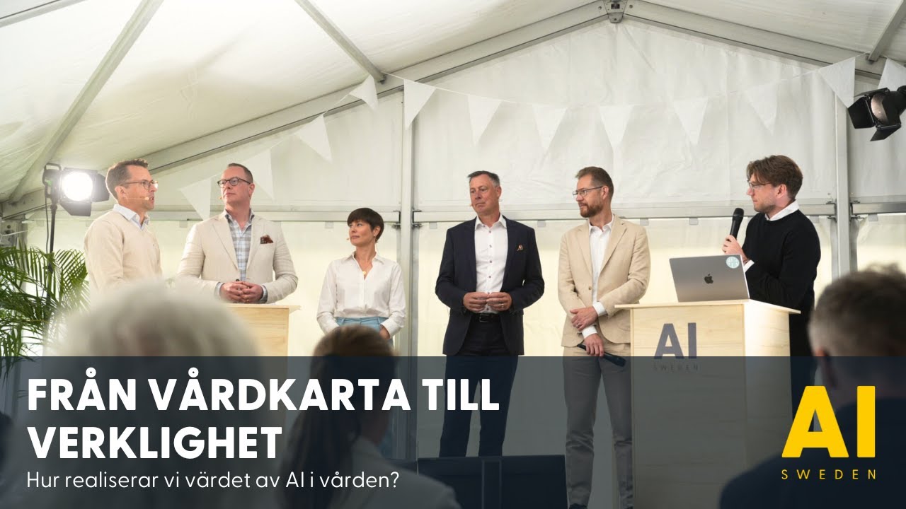 Från vårdkarta till verklighet – hur realiserar vi värdet av AI i vården?