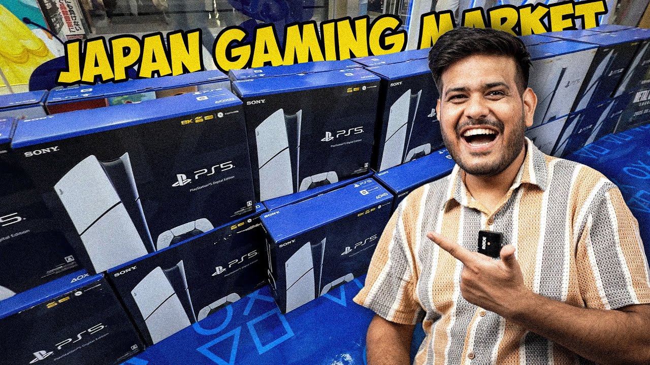 Cheapest Playstation 5 Pro in Japan Gaming Market 😍