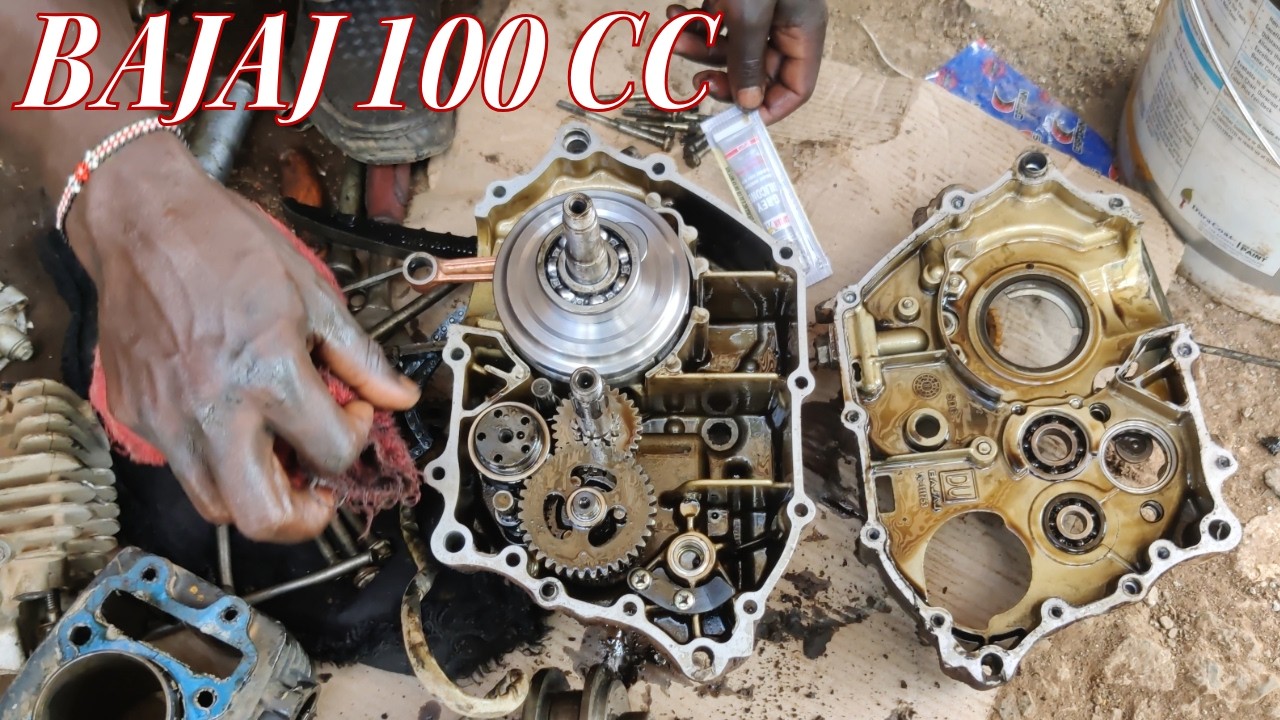 How to Replace a Crankshaft on a Bajaj Boxer 100
