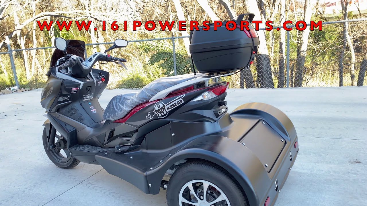 Трайк ICEBEAR MAXIMUS 300CC || Обзор и тест-драйв || Есть динамики 😱😱 ||