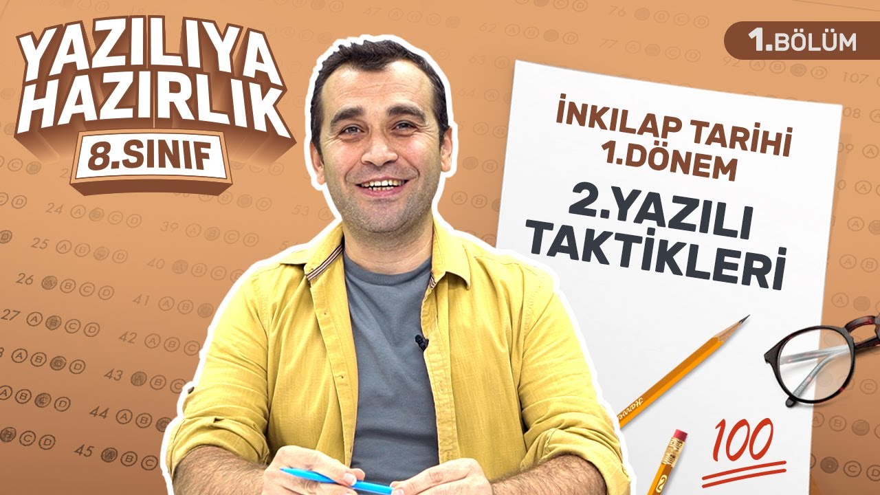 Yazılıya Hazırlık: 8. Sınıf İnkılap Tarihi 1. Dönem 2. Yazılı (Çıkması Muhtemel Sınav Soruları 2021)