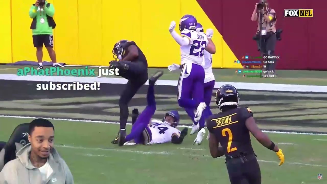 FlightReacts to Minnesota Vikings vs. Washington Commanders | 2022 Week 9 Game Highlights