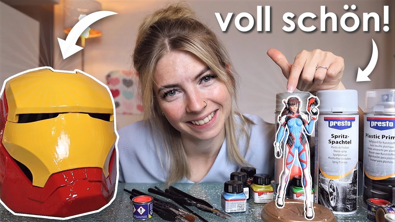 3D-Drucke NACHBEARBEITEN und VERSCHÖNERN!