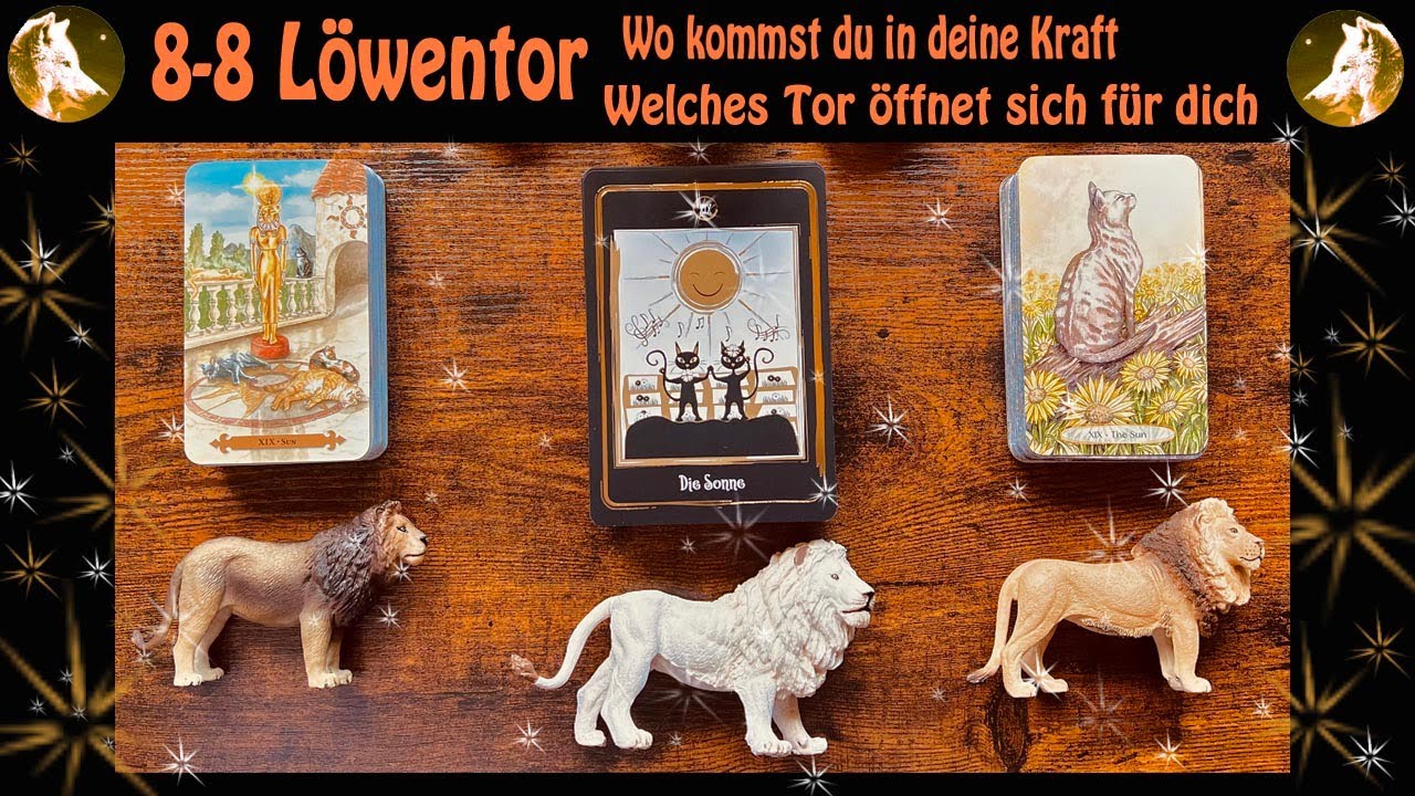 🤍🐺 🦁🐈8-8-8 LÖWENTOR🦁🐈Wo kommst du in deine Kraft🦁🐈 Welches Tor öffnet sich dir 🦁🐈🤍🐺 Auswahlorakel