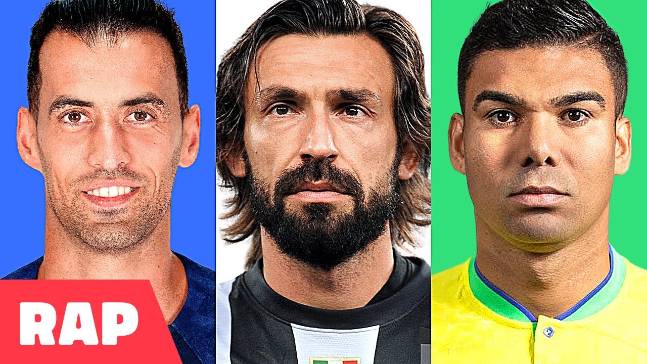 ♫ RAP DOS 10 MELHORES VOLANTES DA HISTÓRIA DO FUTEBOL