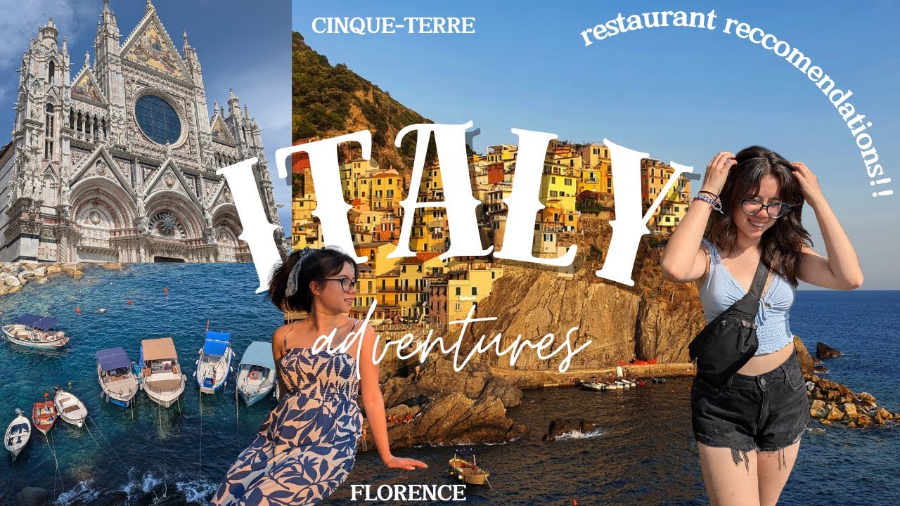 NORTHERN ITALY TRAVEL VLOG | Florence, Tuscany, Cinque Terre and more!