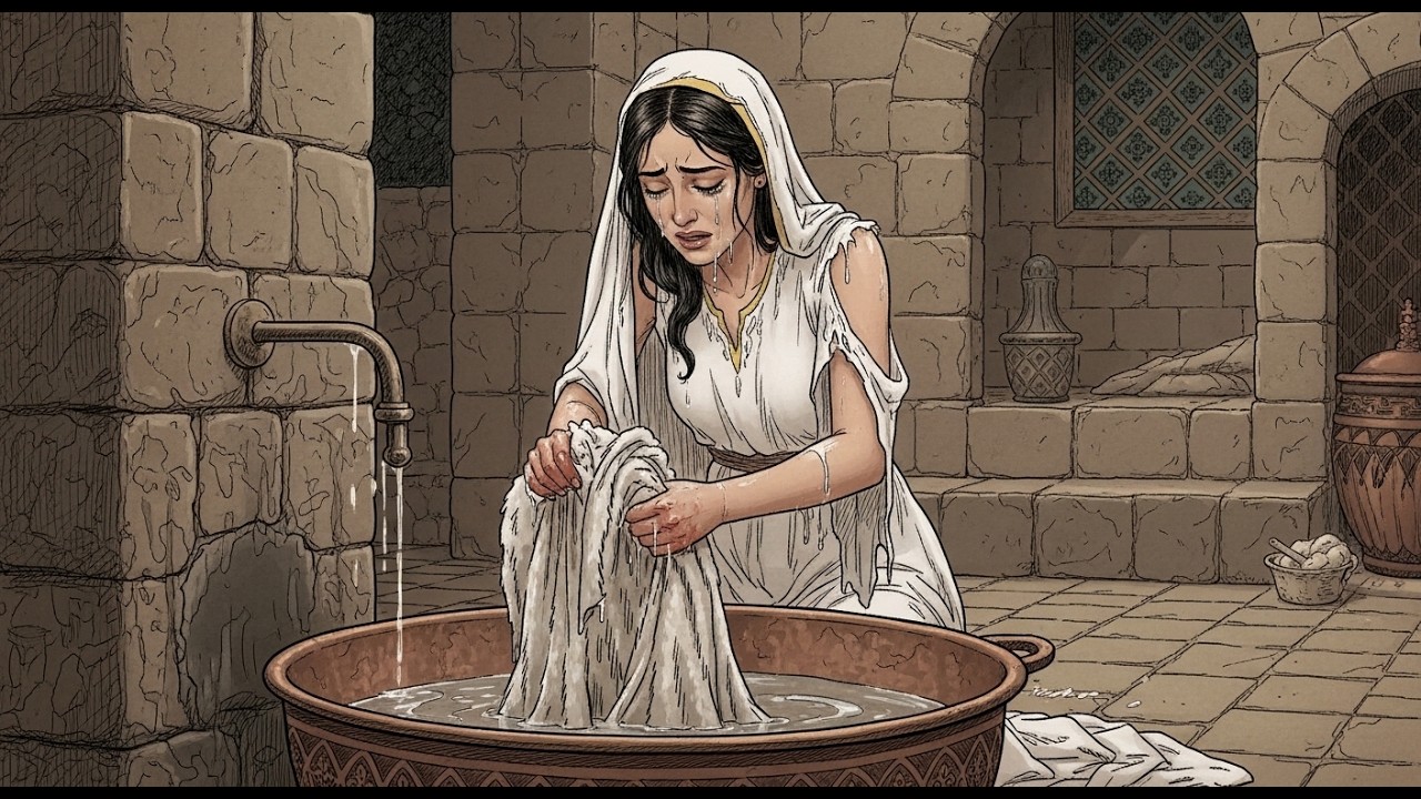 ليلة زفاف تحولت إلى كابوس.. لماذا أجبرها زوجها على غسل ملابس عائلته في ليلة الدخلة؟ 👰💔#قصص #قصة