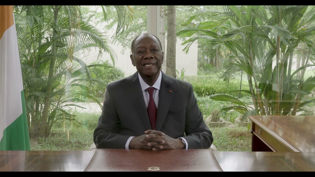 Déclaration du Président de la République S.E.M.  Alassane OUATTARA