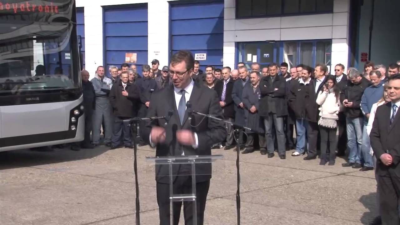 Prvi Ikarbusov autobus sa znakom Mercedesa