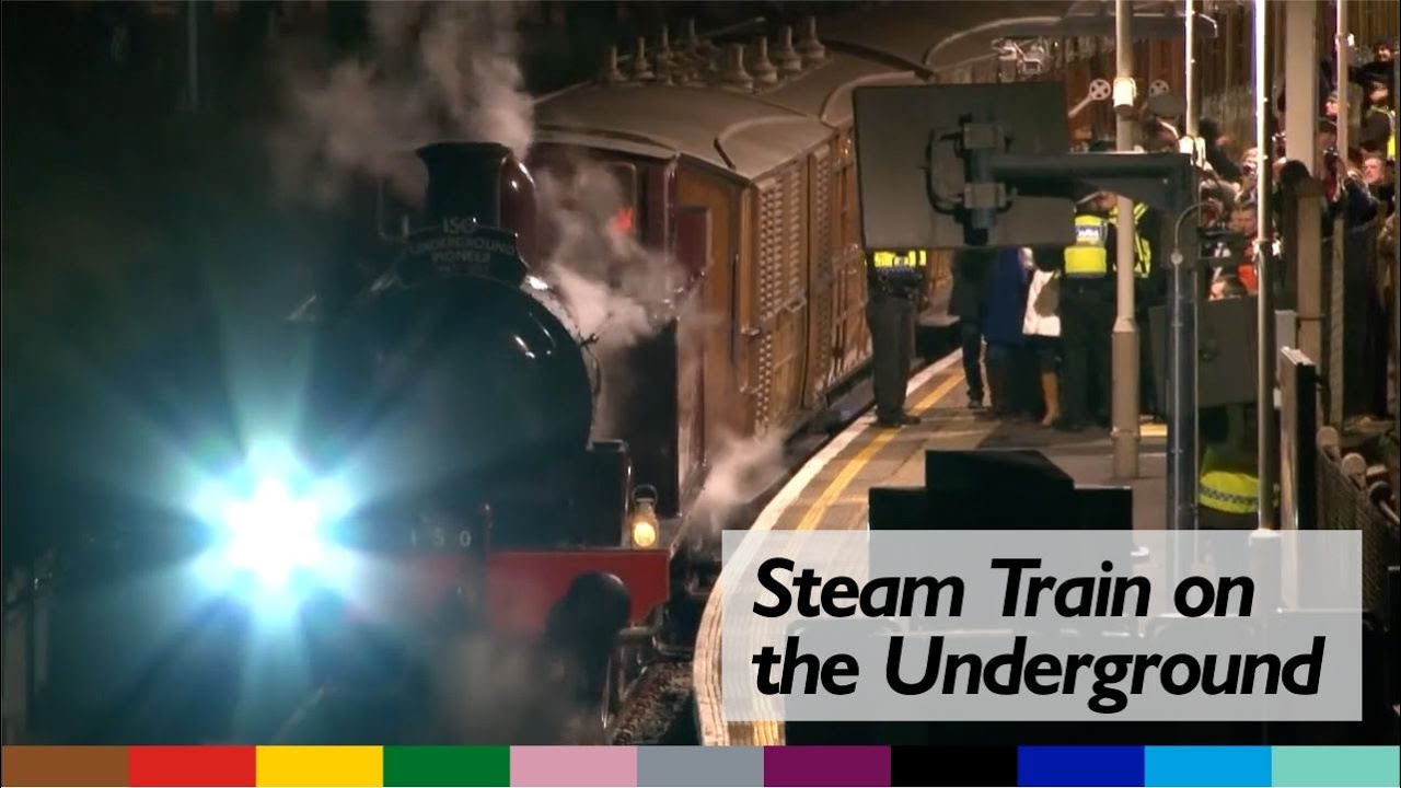 Met 1 Steam Train on the Underground