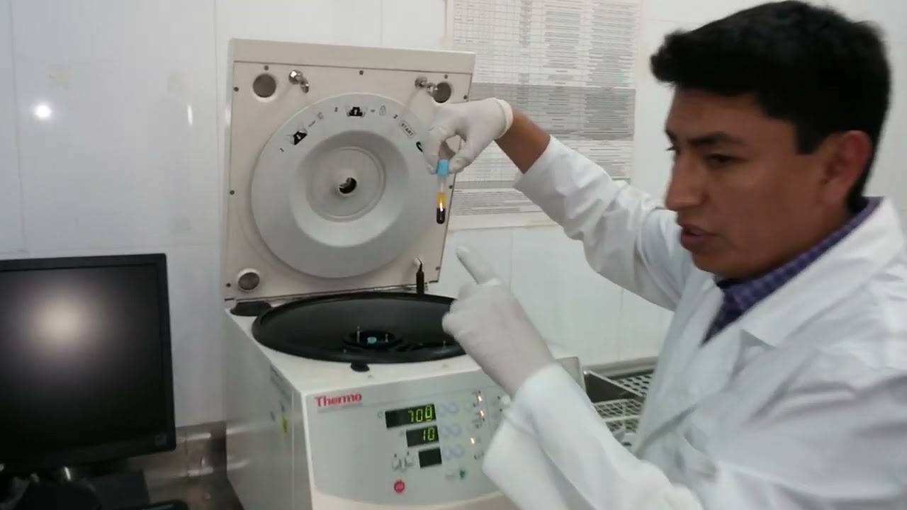 PLASMA RICO EN PLAQUETAS - CENTRIFUGACIÓN