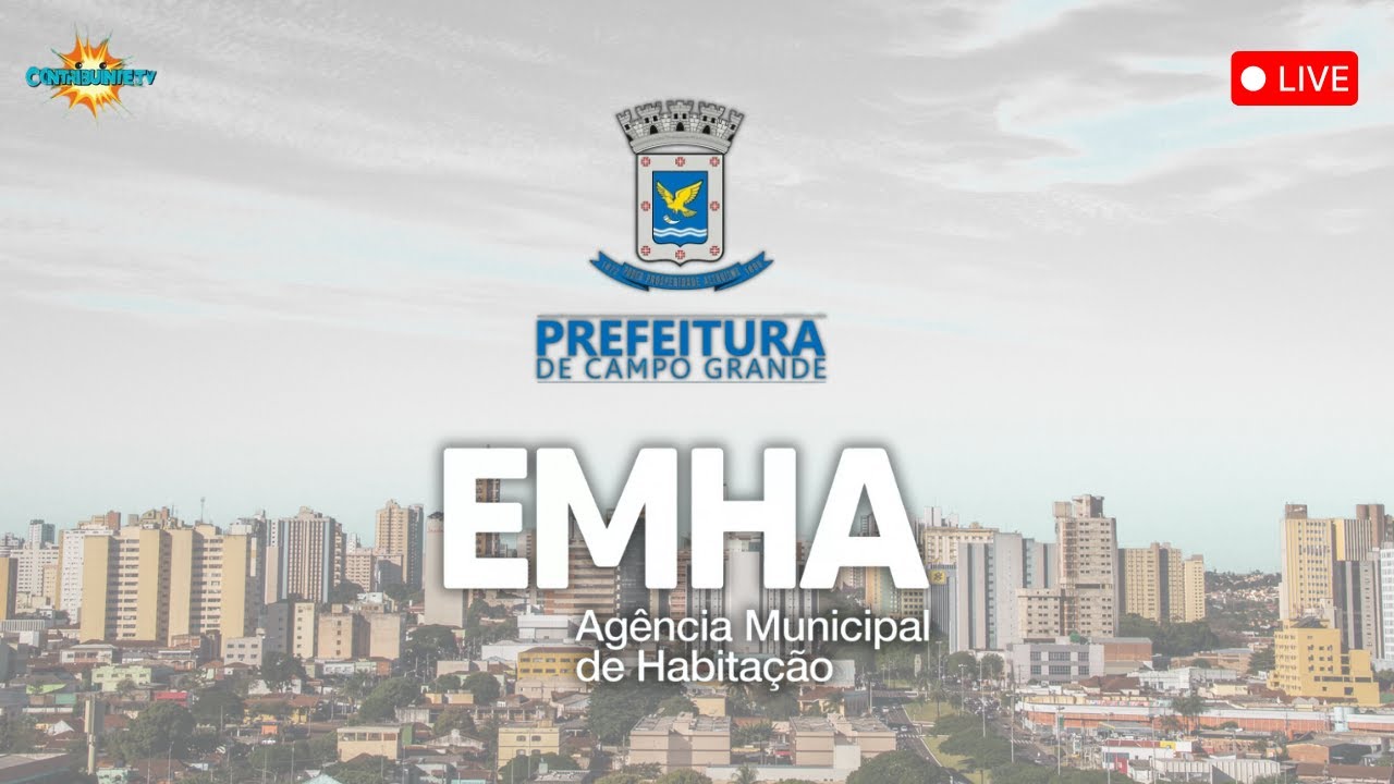 Sorteio de casas da EMHA | Prefeitura de Campo Grande - MS (AO VIVO)
