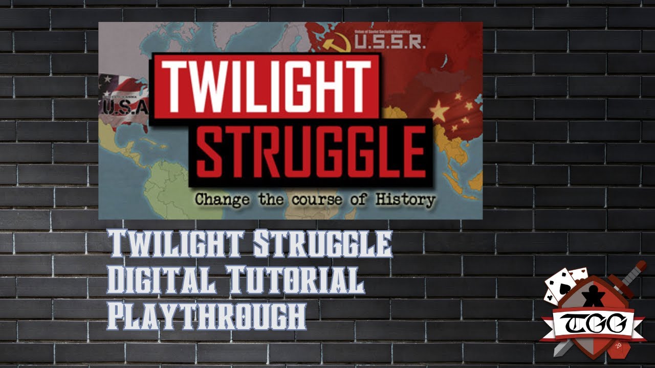 Цифровое обучающее прохождение игры Twilight Struggle | Изучение классической стратегии времен хо...
