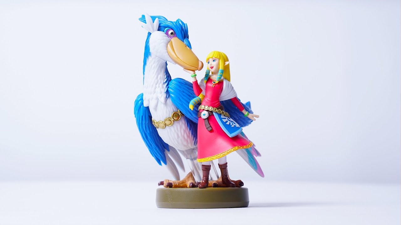 Amiibo Zelda y Loftwing - Unboxing