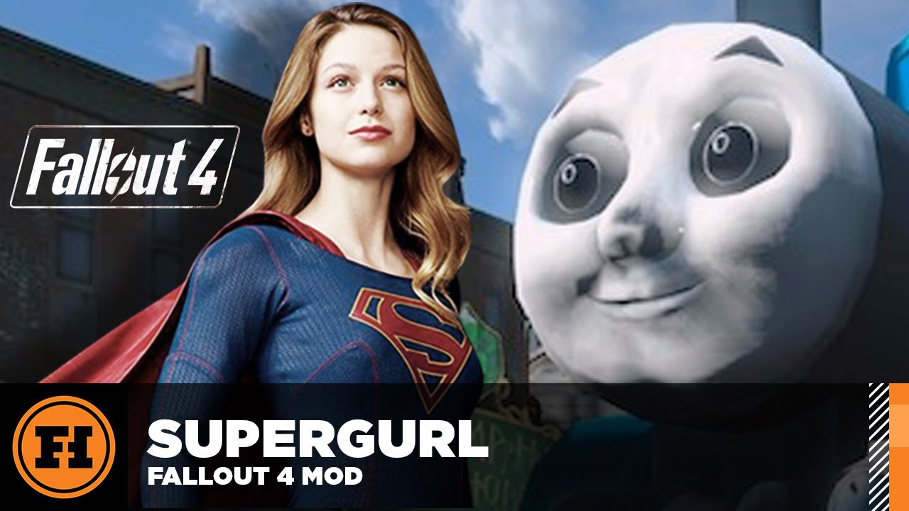 Mod Gameplay - SUPERGIRL in Fallout 4!