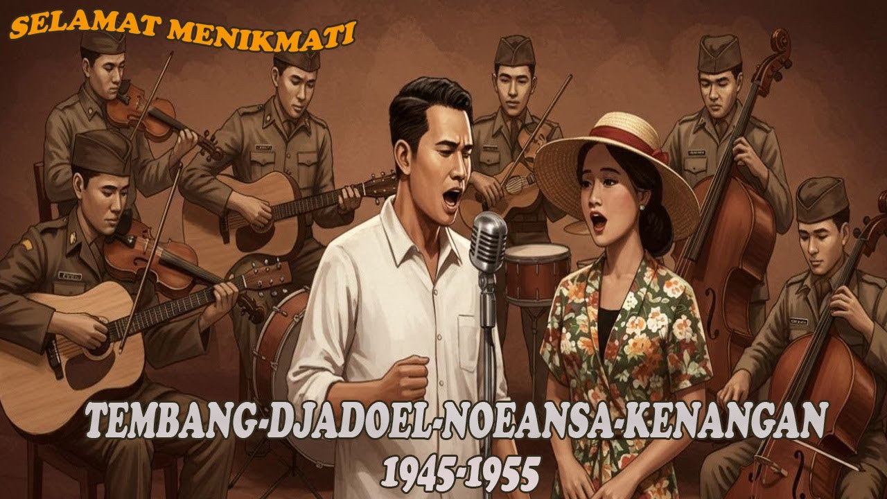 Nostalgia Emas 1945–1955 | Koleksi Tembang Jadul Paling Indah Sepanjang Masa
