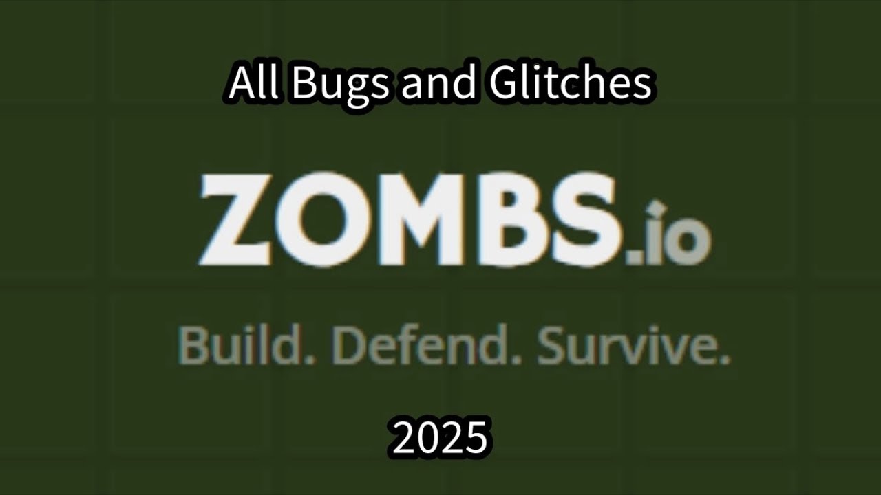 ZOMBS.io - All Bugs and Glitches // 2025