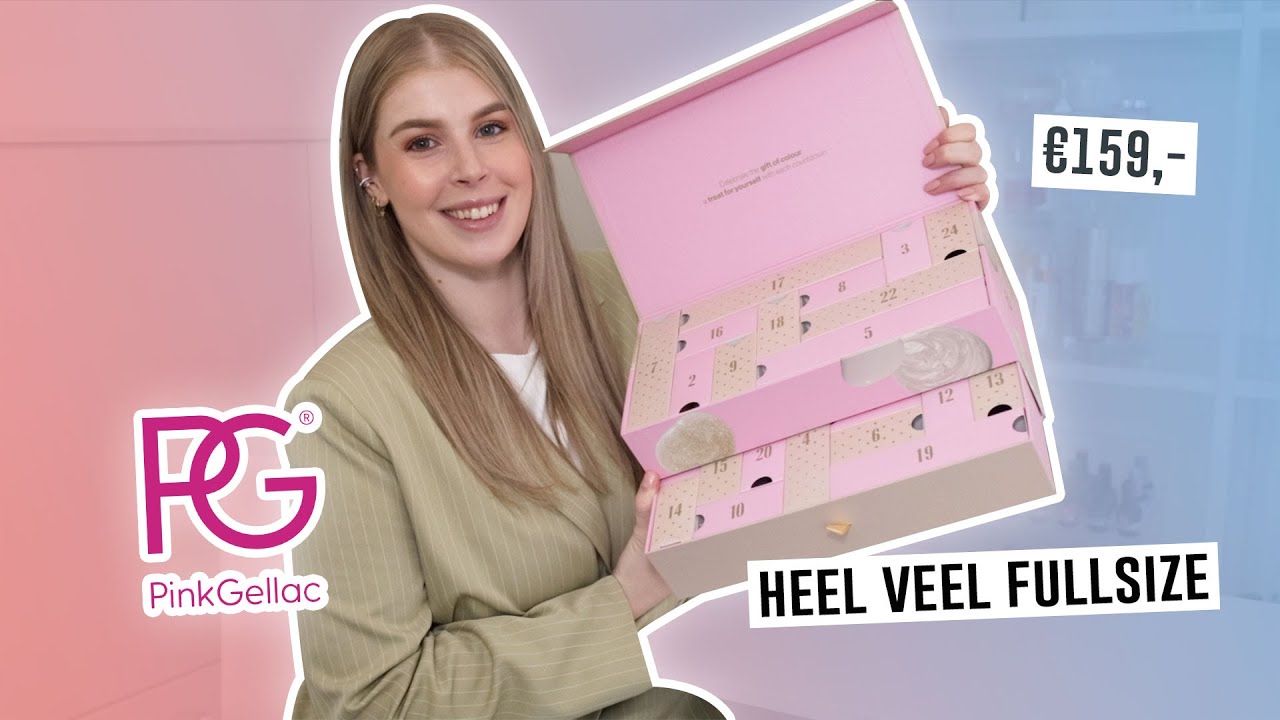 PINK GELLAC ADVENTSKALENDER + WIN 💅🏼🩷  | Make Me Blush