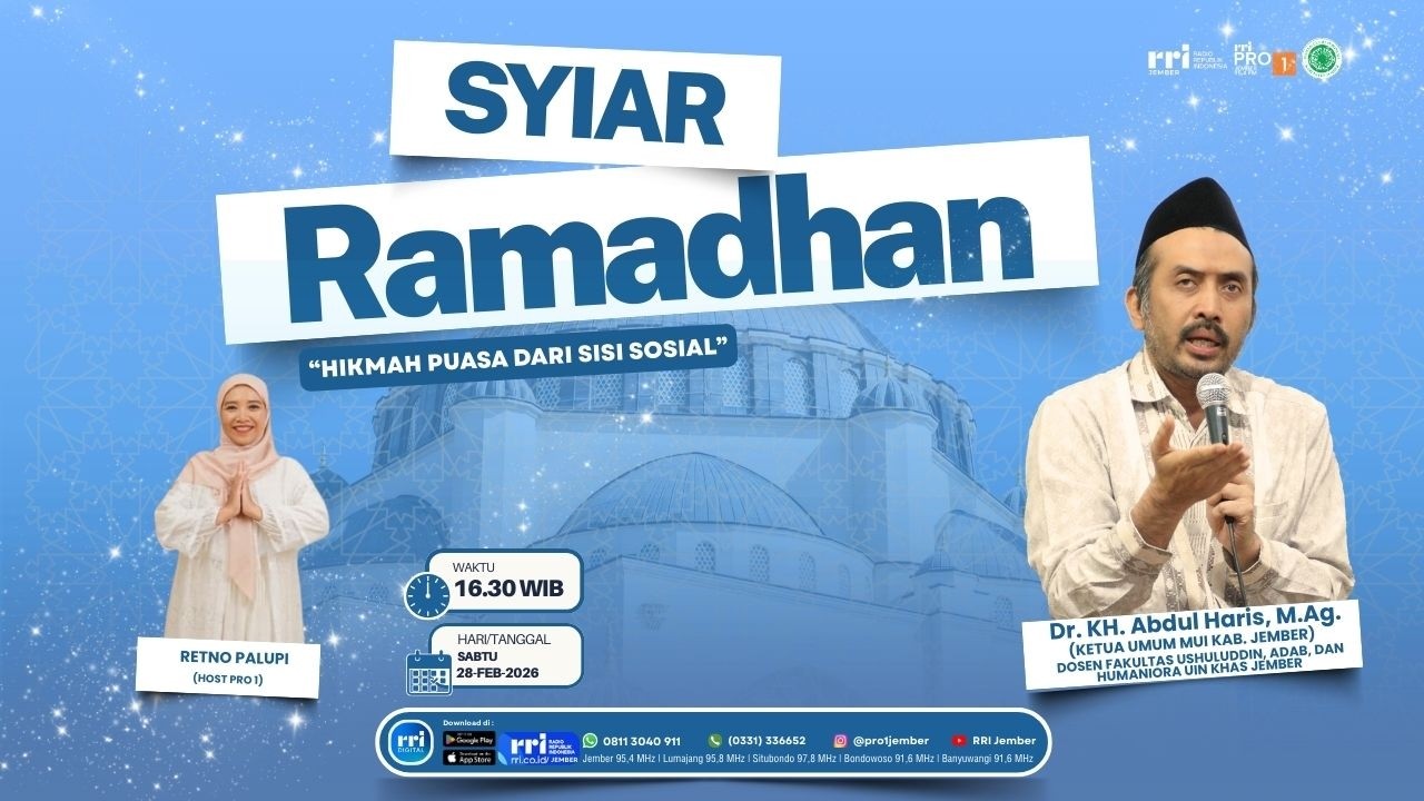 SYIAR RAMADHAN | HIKMAH PUASA DARI SISI SOSIAL