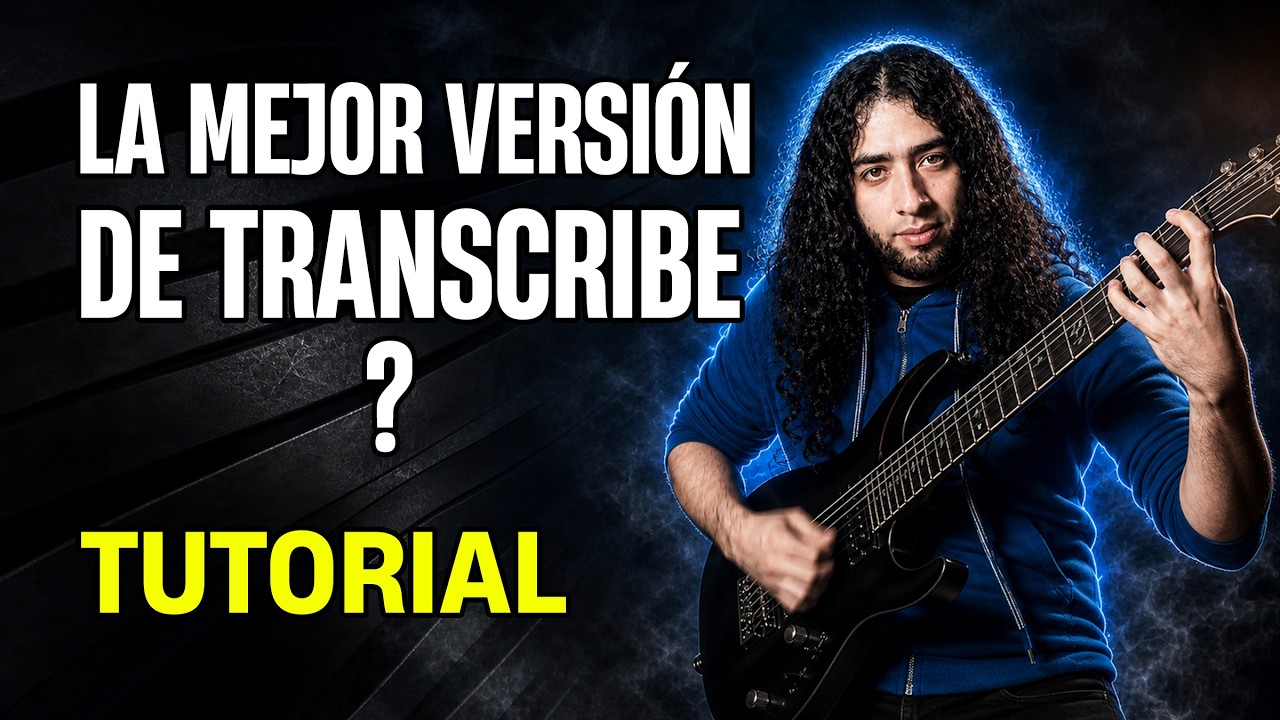 🎛️🎙️ Tutorial Transcribe 6.0 ¿La Mejor Versión? ¿Cómo Usarlo? 🎙️🎛️