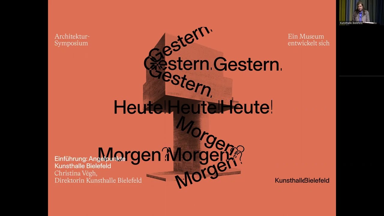 Kunsthalle Bielefeld – für das 21. Jahrhundert entwickeln: Sanierung/Erweiterung | Christina Végh