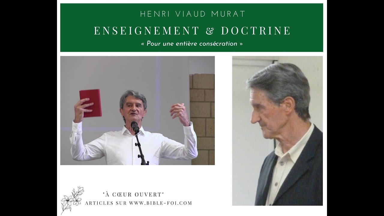 ➢ « 2.Plus de condamnation en Christ » - Par Henri Viaud-Murat