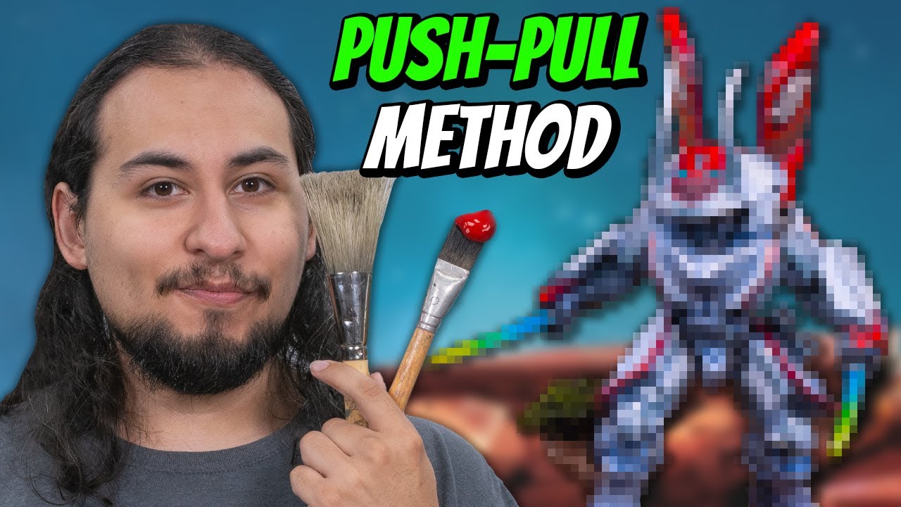 Painting My Best Mini Using the Push-Pull Method!