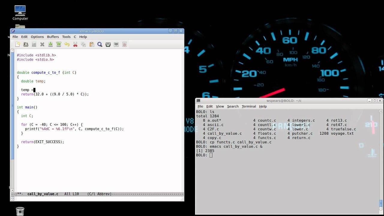 Programming in C: Lesson 16 - Call by value