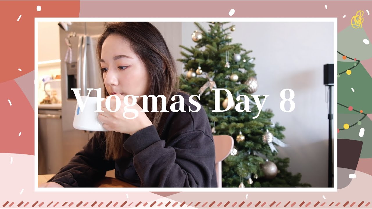 Vlogmas Day 8｜真實版What I eat in a day、更新工作現況｜VanessaLiao