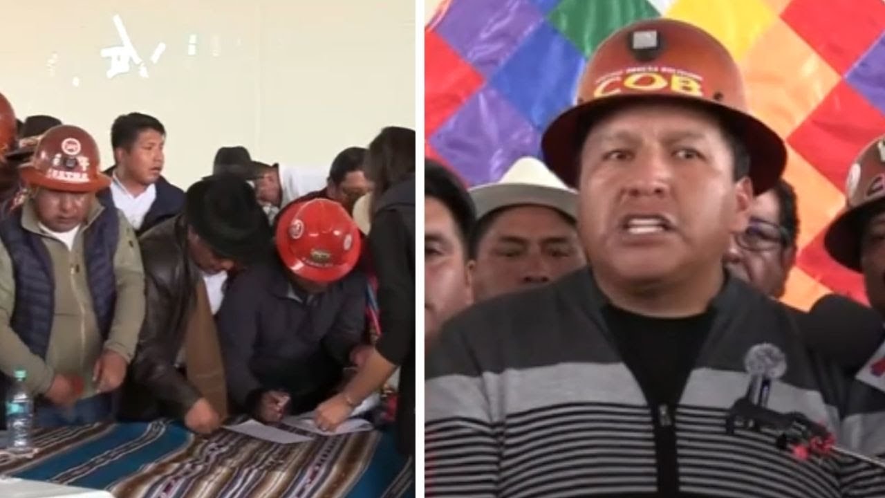 Gobierno y la COB logran un acuerdo