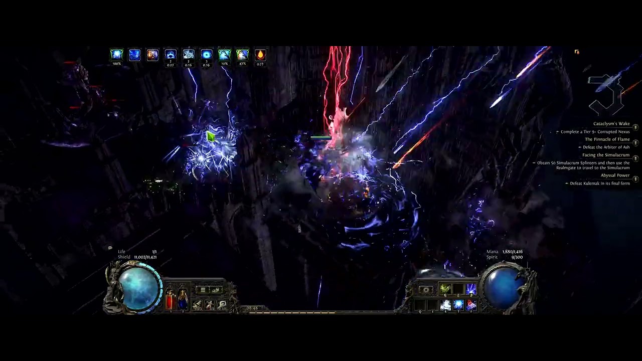 Thunderstorm CoC CoA Stormweaver VS. Xesht T3 POE2