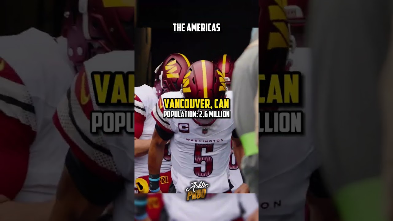 The Top International Cities For Possible NFL Expansion Divisions. #shorts