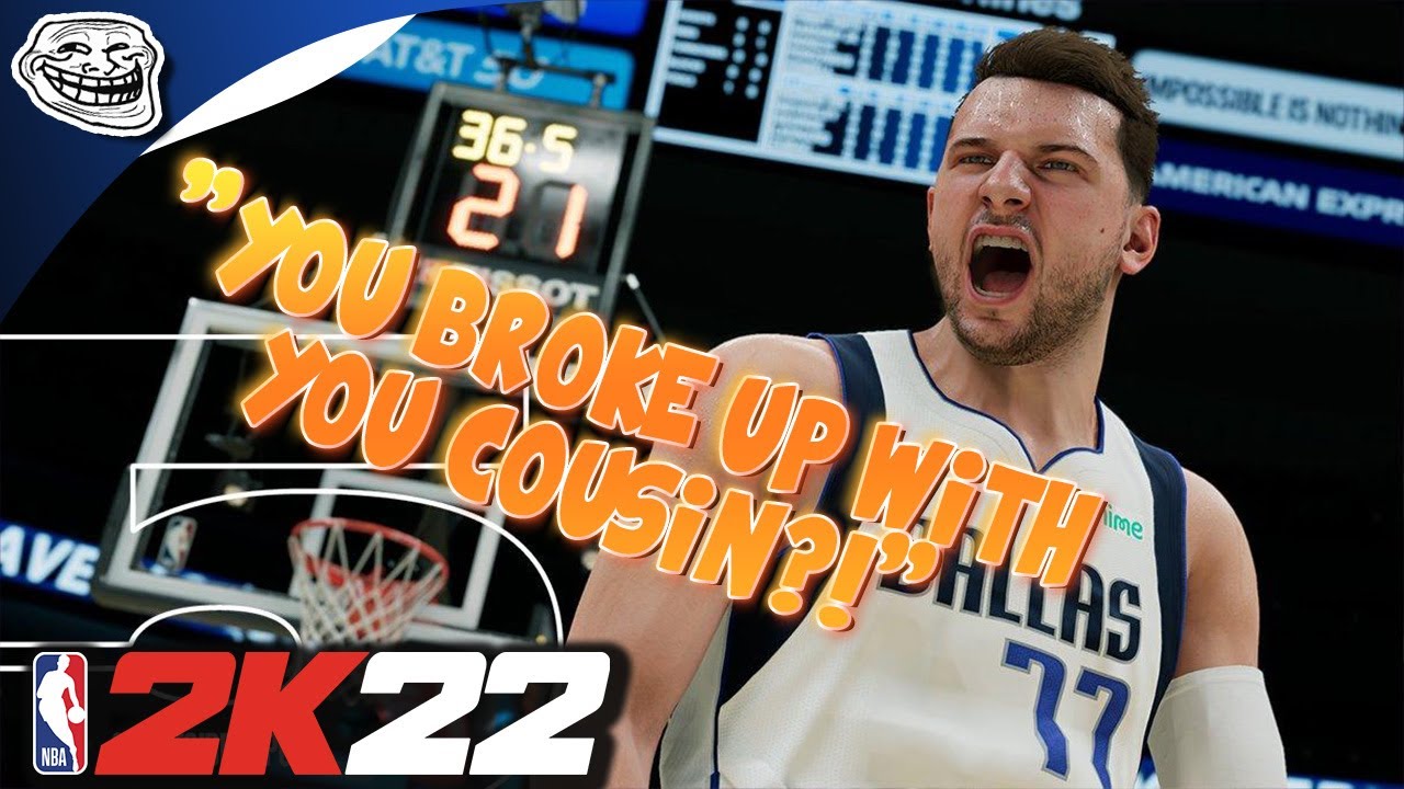 I couldn't stop laughing! | NBA2K22 Trolling