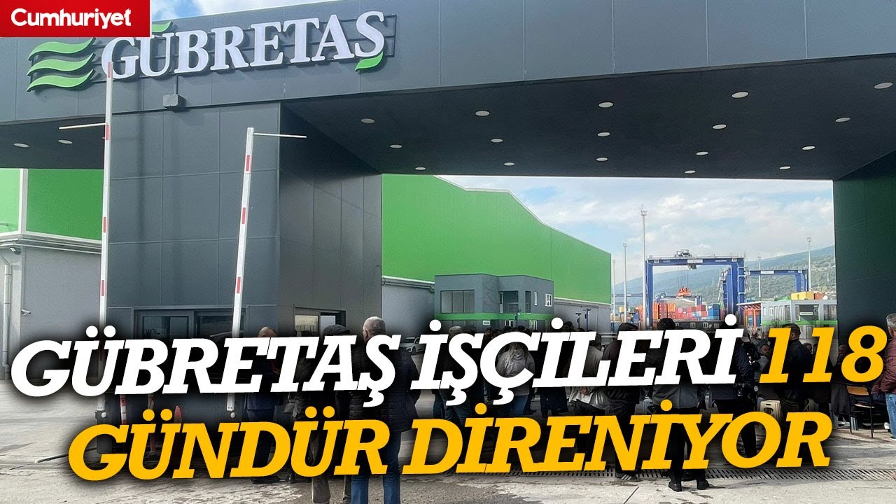 G&uuml;bretaş işleri 118 g&uuml;nd&uuml;r grevde: Ge&ccedil;inebilir bir hayat istiyoruz!