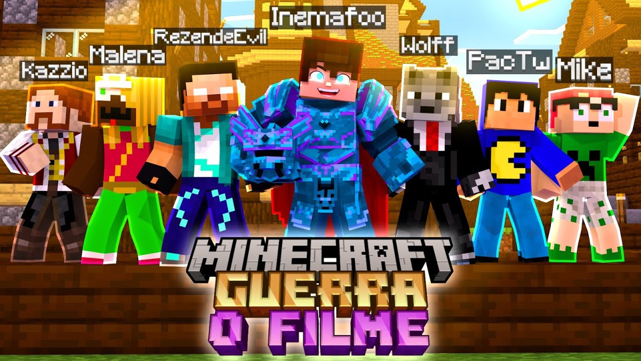 MINECRAFT GUERRA O FILME !! ‹ Ine ›
