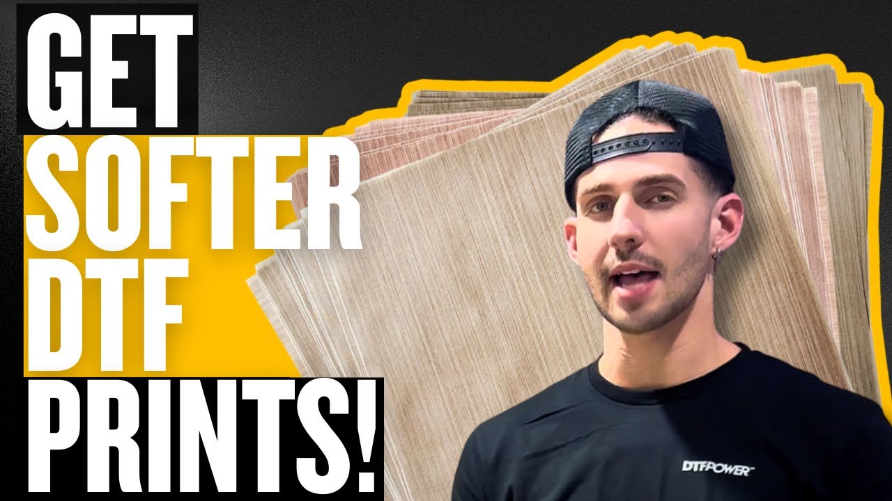DTF Prints Feel Stiff? This is how to solve it