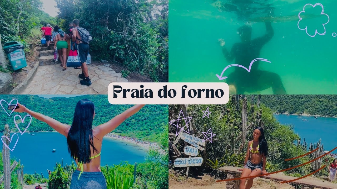 PRAIA DO FORNO- ARRAIAL DO CABO /VLOG POR CAROOL PIRES
