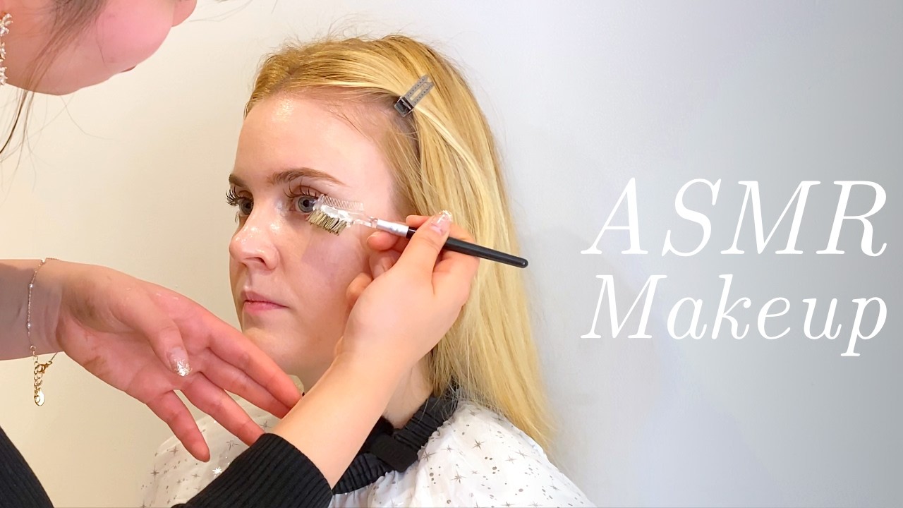 Makeup ASMR - Rapunzel Princess Makeup with Japanese Makeup Artist 💄🇯🇵💕