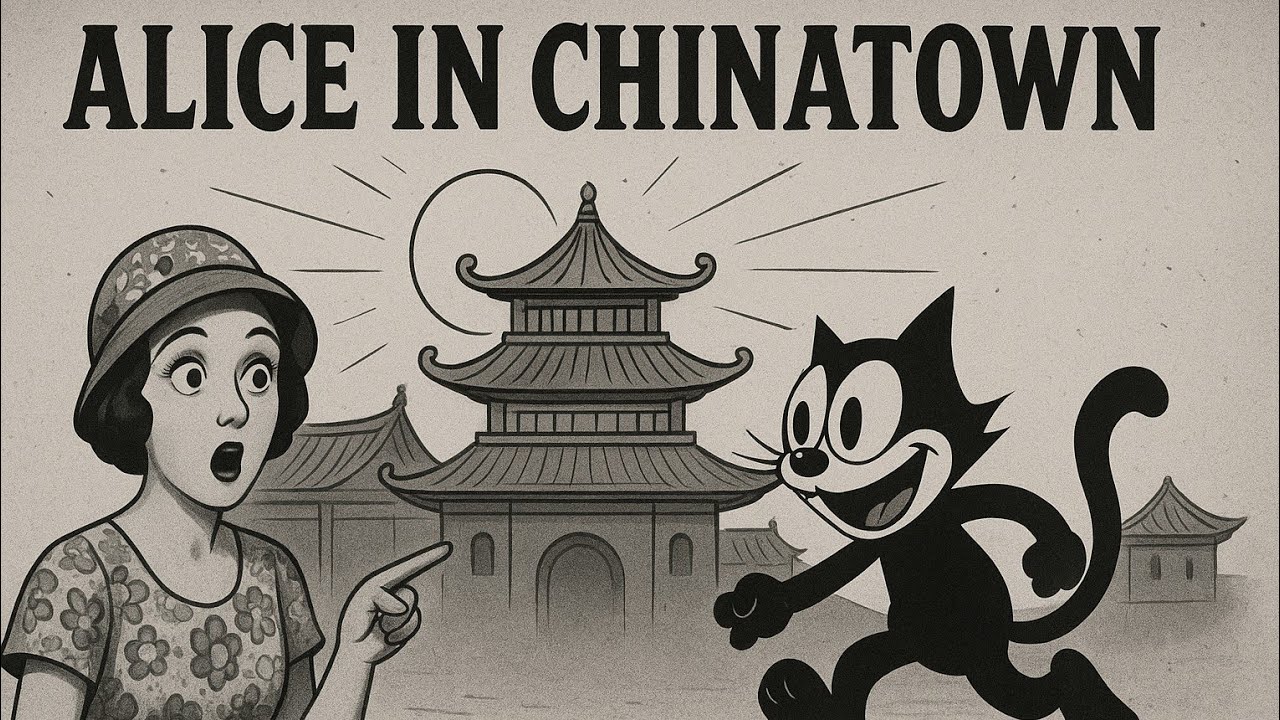 Alice Chops the Suey (1925) | Classic Walt Disney Cartoon | Alice Comedies