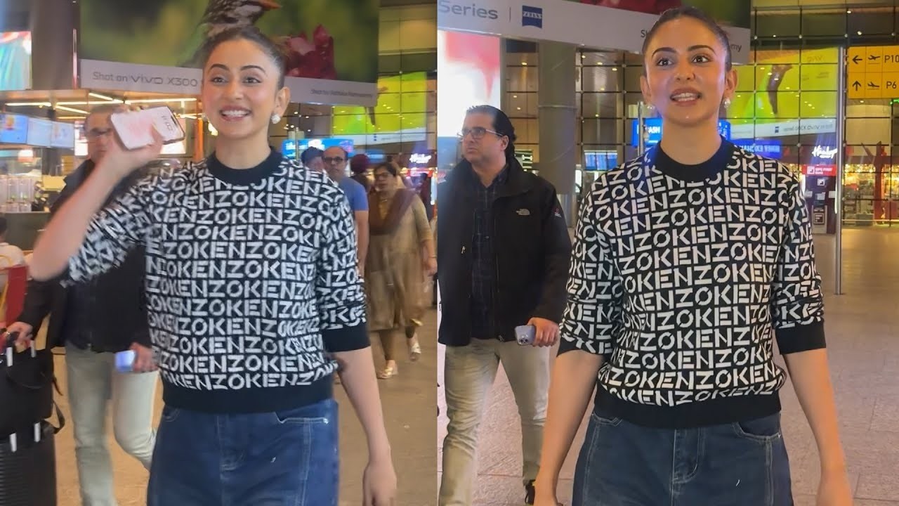 Rakul Preet Singh Spotted At Airport Arrival