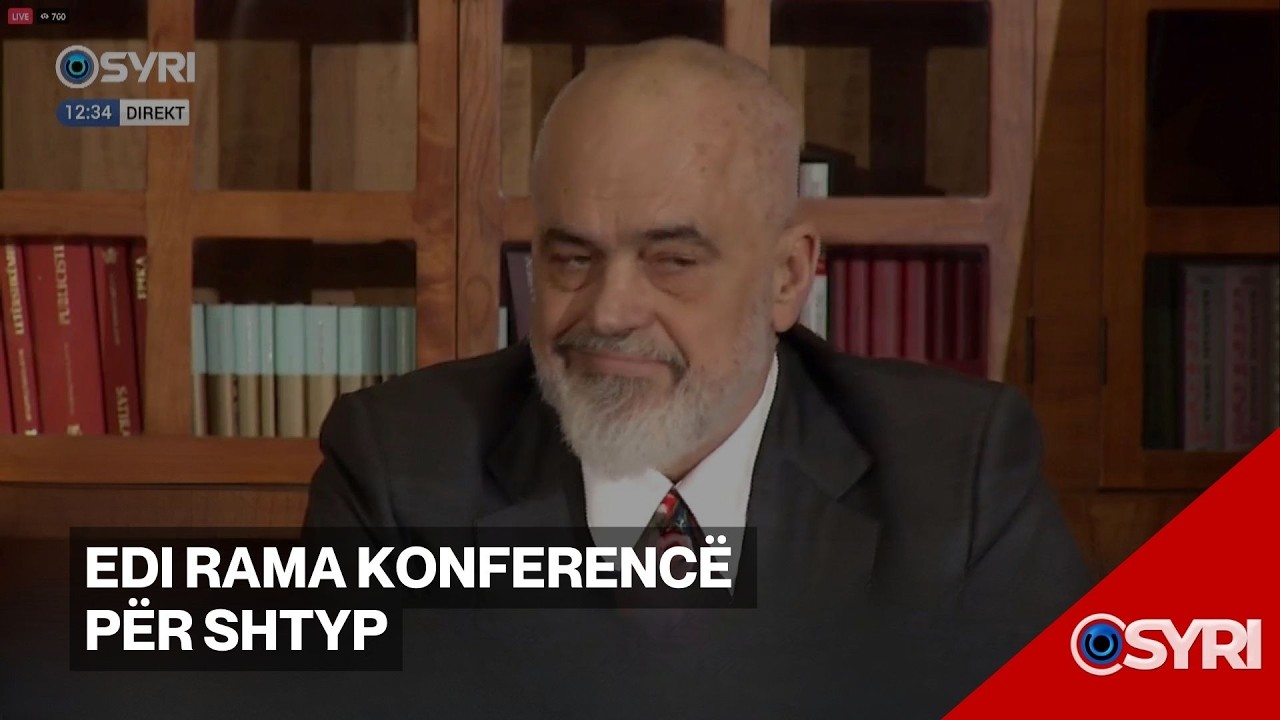 Edi Rama konferencë për shtyp