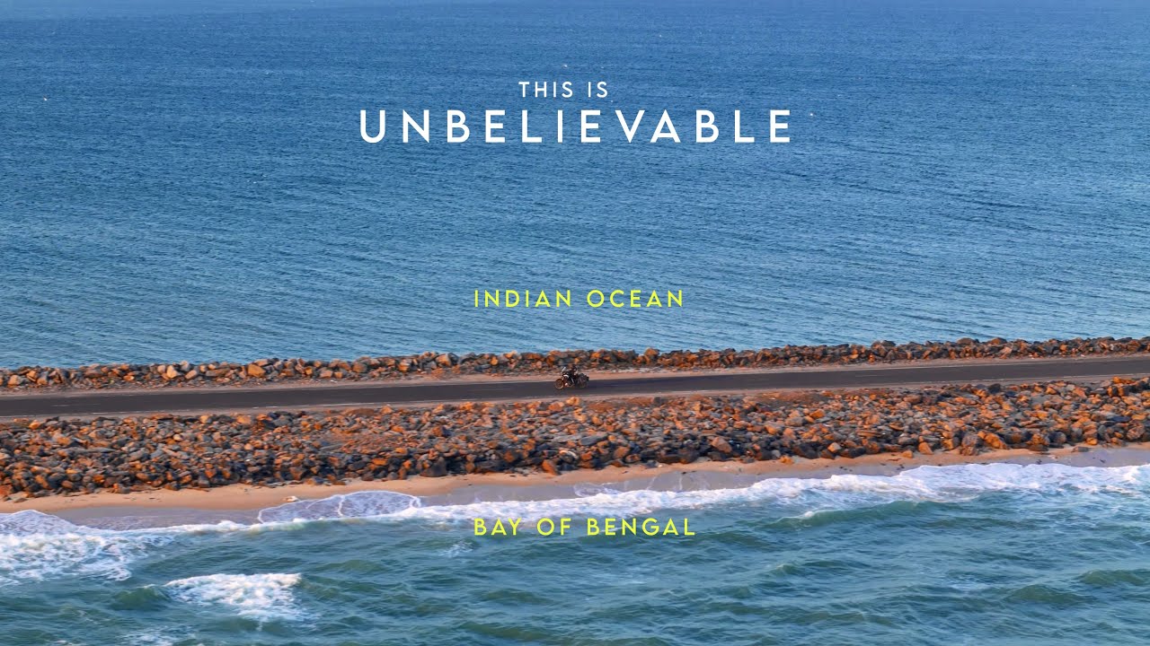 This Road in India Divides 2 Seas | Dhanushkodi Ram Setu | The Last Land of India | EP-02
