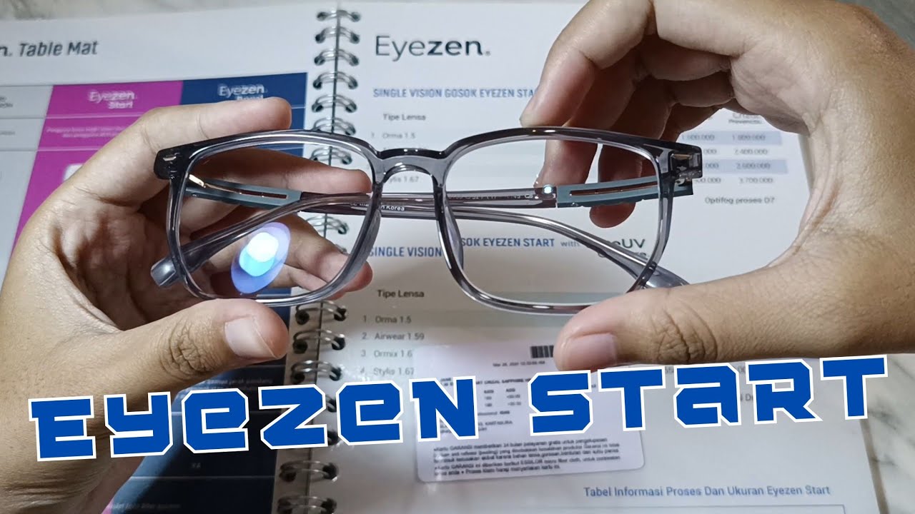 Digital Lens Essilor - Eyezen Series | Review Eyezen Start