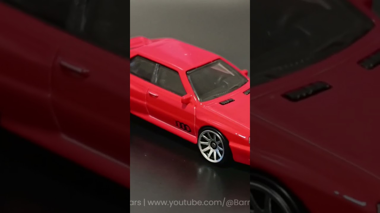 #shorts of 360&deg; '87 Audi quattro - HRY55 | Hot Wheels | 1/64 | Loose
