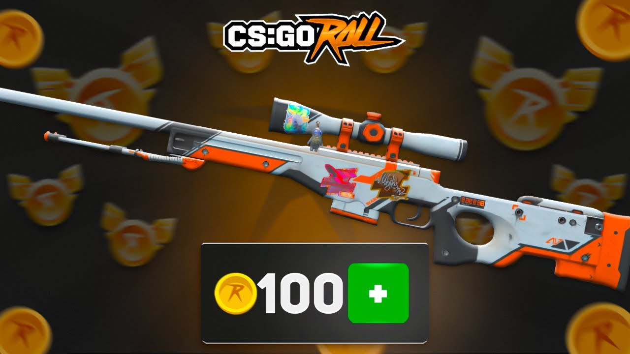 What 100 coins gets you on CSGORoll..