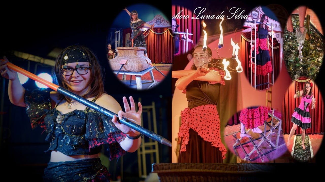 Variète Magic Fakirshow Luna da Silva Virgilio