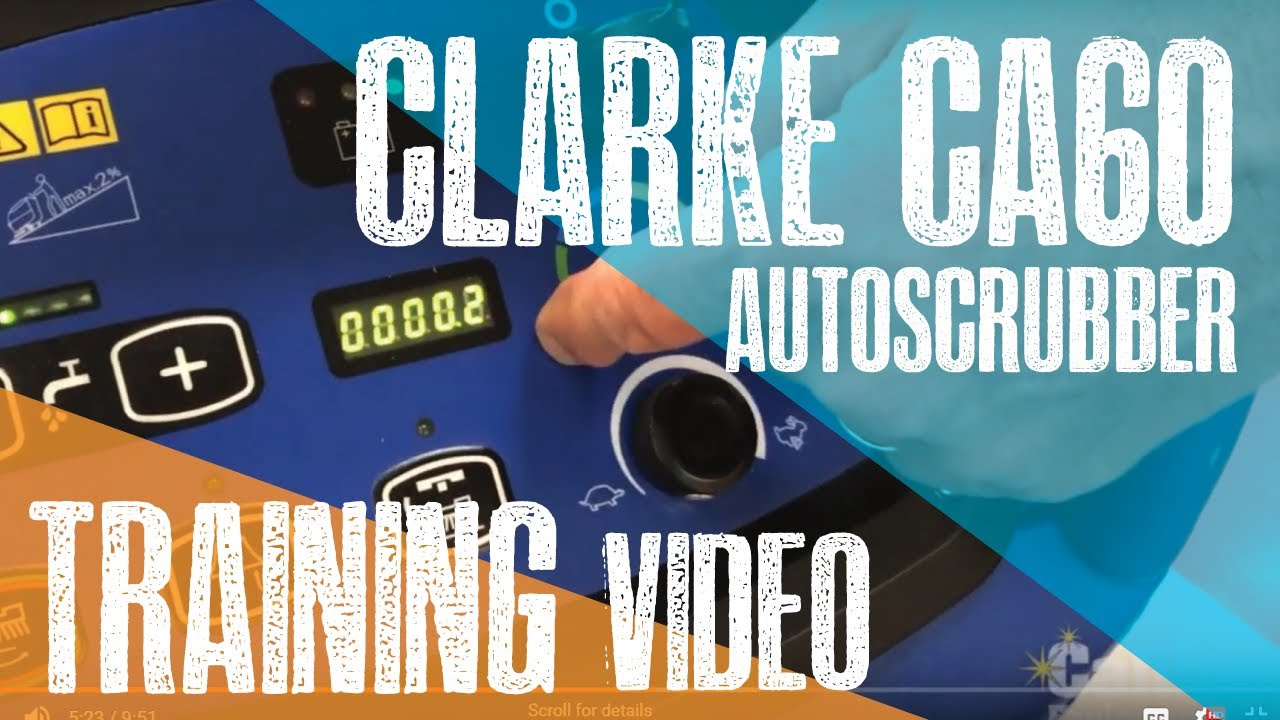Обучающее видео Clarke CA60