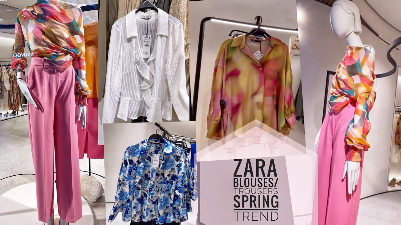 ZARA NEWEST COLLECTION 2022 *Spring/Summer BLOUSES!!* SHOP WITH ME