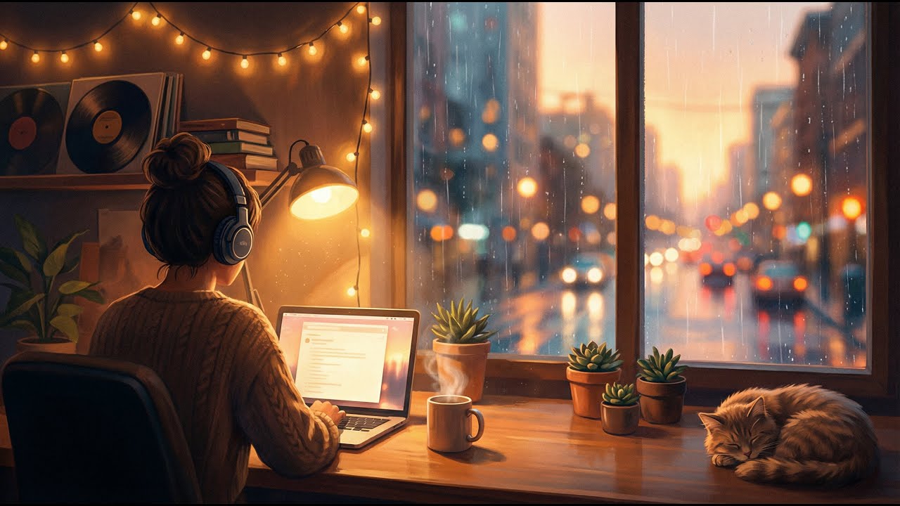 Cozy Lofi Beats 🌙 1 Hour of Chill Music to Study, Work & Relax
